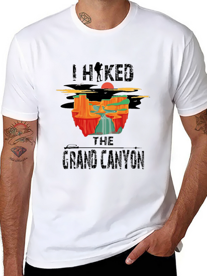 I Hiked The Grand Canyon Black T-Shirt