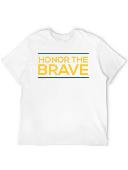 Honor The Brave Graphic T-Shirt - Black