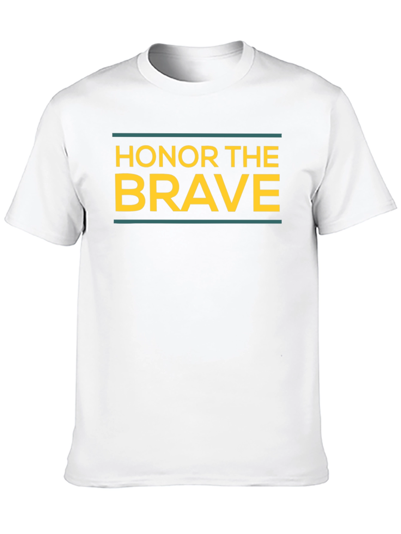 Honor The Brave Graphic T-Shirt - Black
