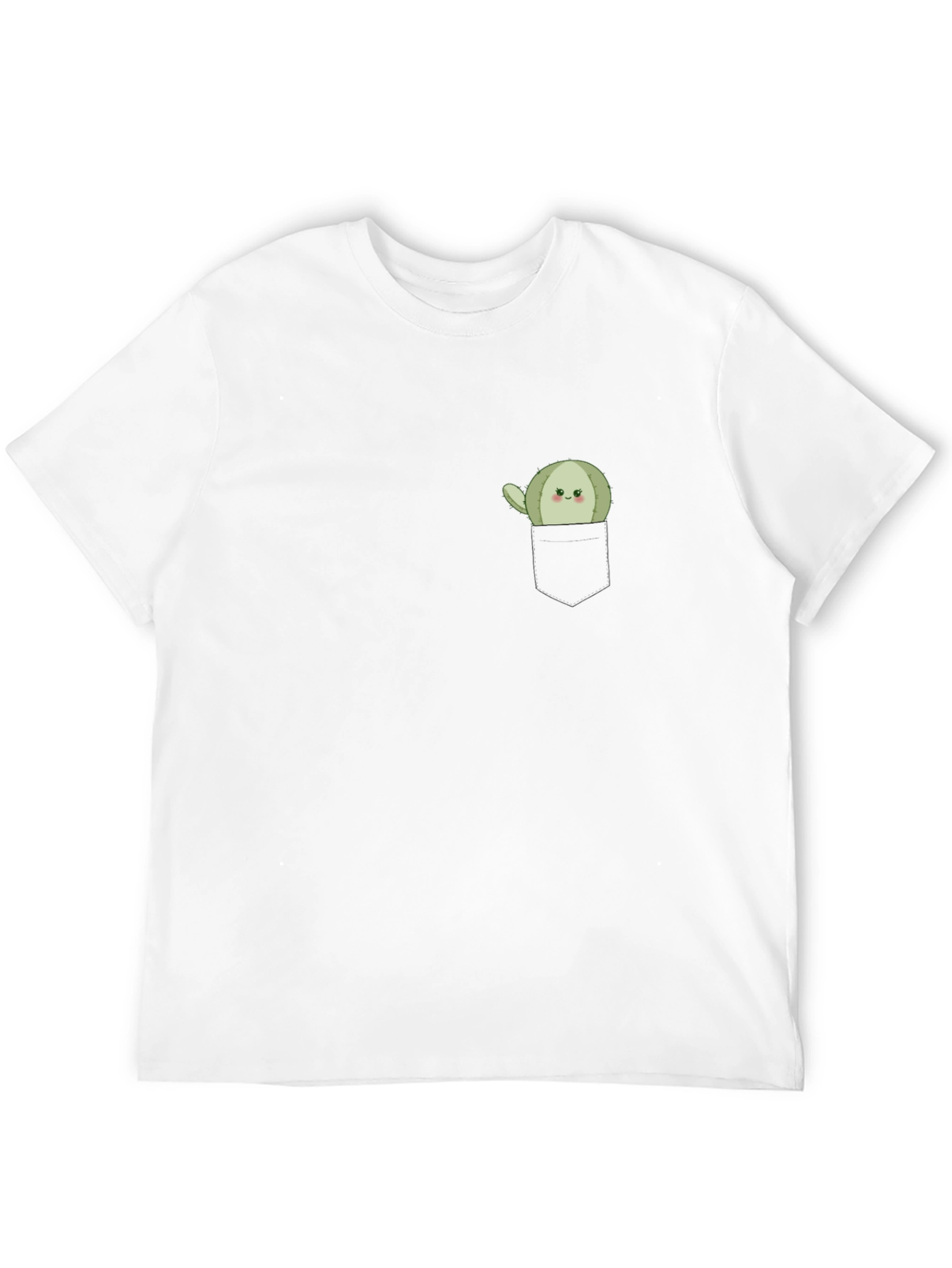 Cute Pocket Cactus Graphic Tee