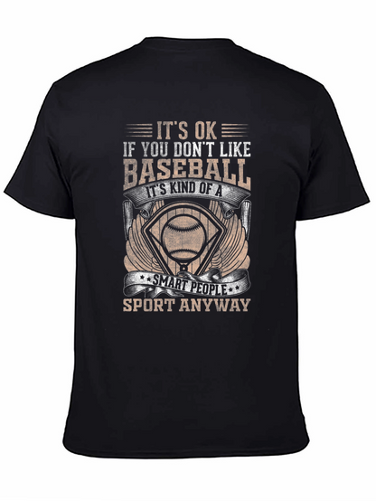 Baseball Fan T-Shirt - Smart People Sport Tee