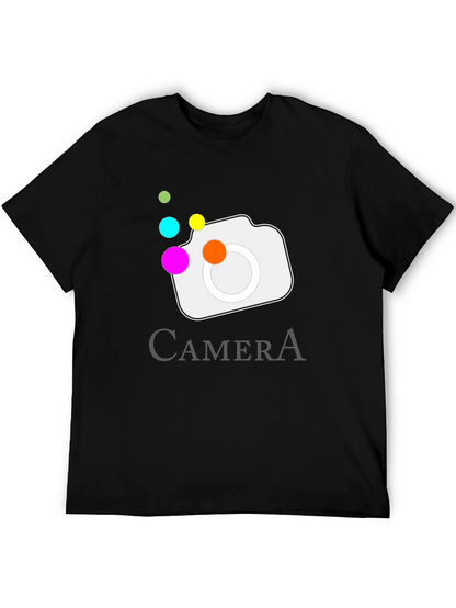 Camera Graphic Tee - Photographer Shirt