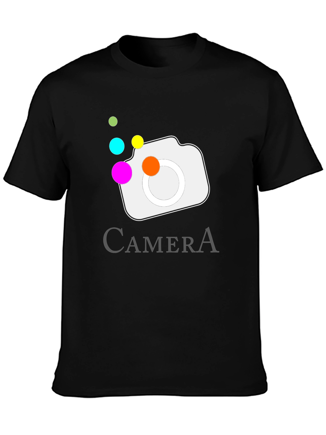 Camera Graphic Tee - Photographer Shirt