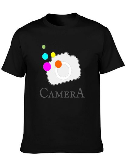 Camera Graphic Tee - Photographer Shirt