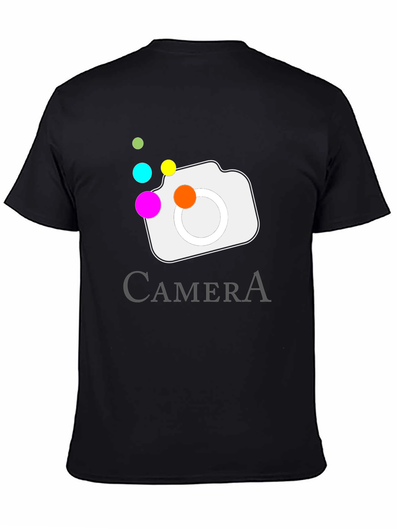 Camera Graphic Tee - Photographer Shirt