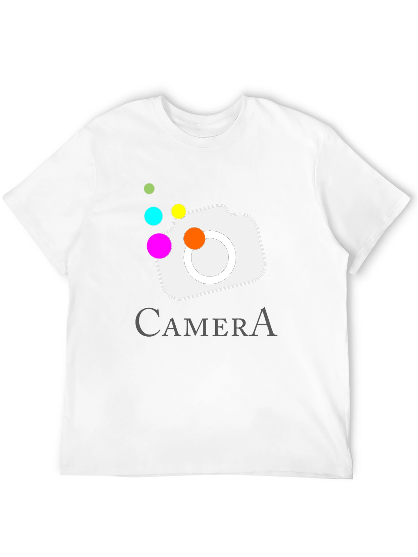 Camera Graphic Tee - Photographer Shirt