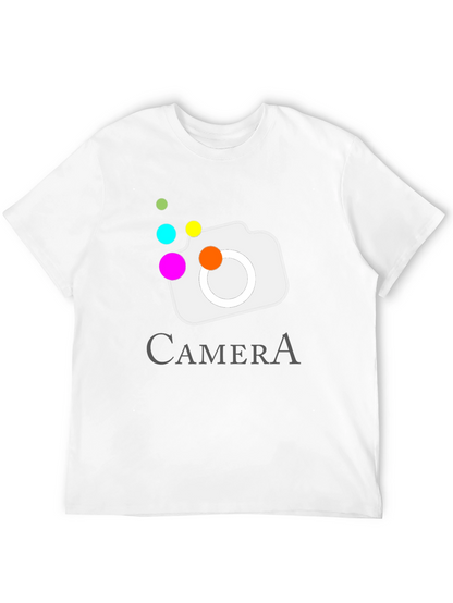 Camera Graphic Tee - Photographer Shirt
