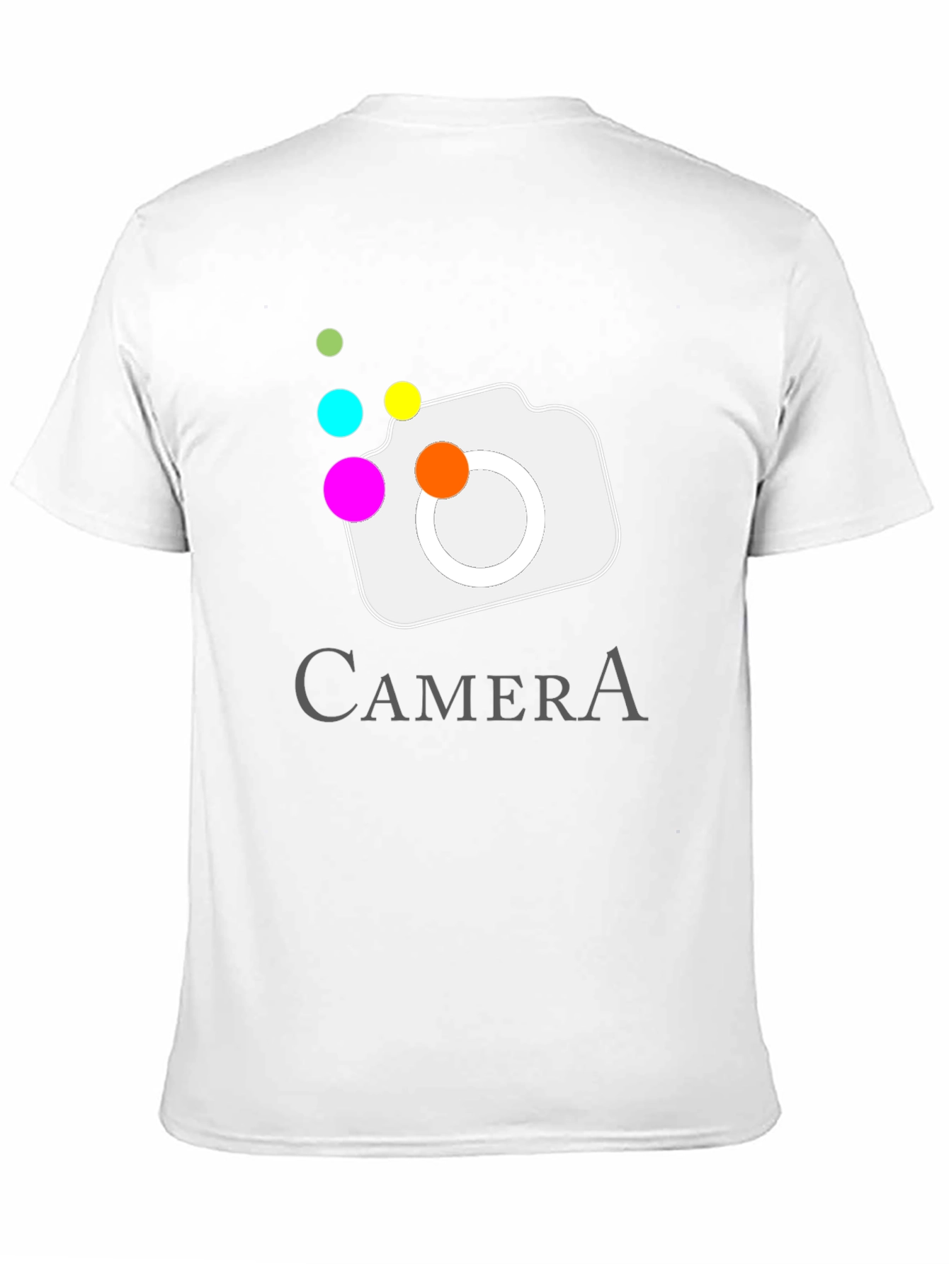 Camera Graphic Tee - Photographer Shirt