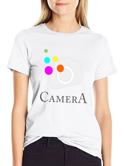 Camera Graphic Tee - Photographer Shirt