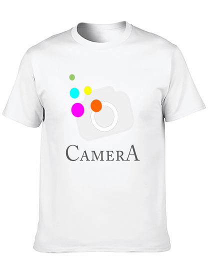 Camera Graphic Tee - Photographer Shirt