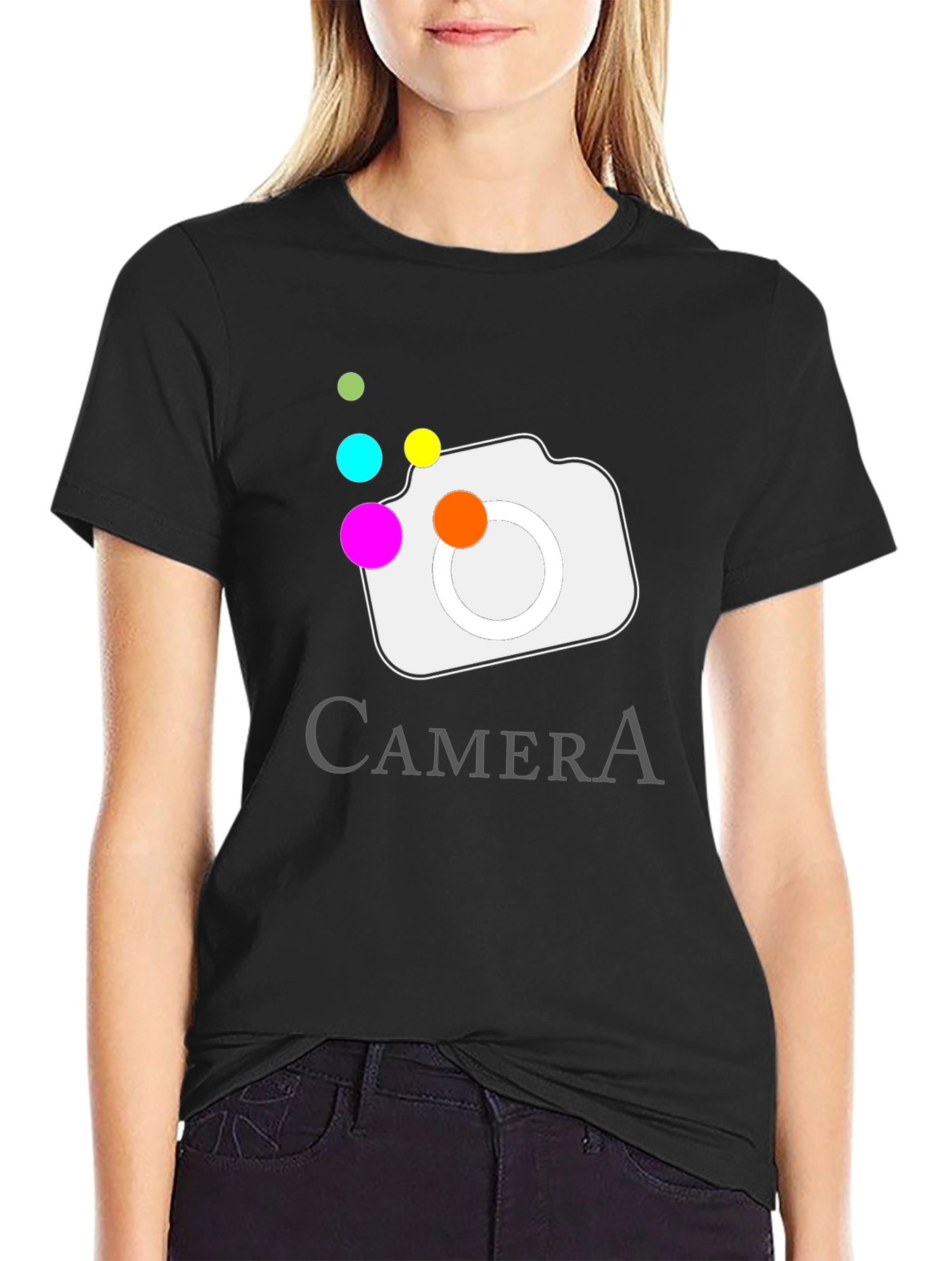 Camera Graphic Tee - Photographer Shirt