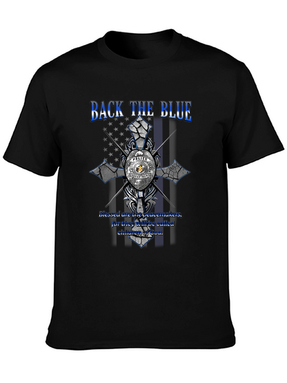 Back the Blue T-Shirt - Police Support