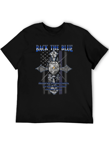 Back the Blue T-Shirt - Police Support