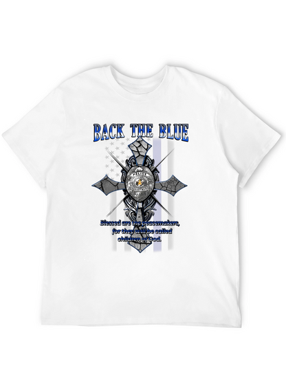 Back the Blue T-Shirt - Police Support