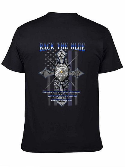 Back the Blue T-Shirt - Police Support
