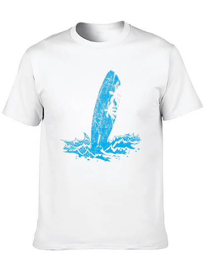 Surfboard Graphic Tee - Black
