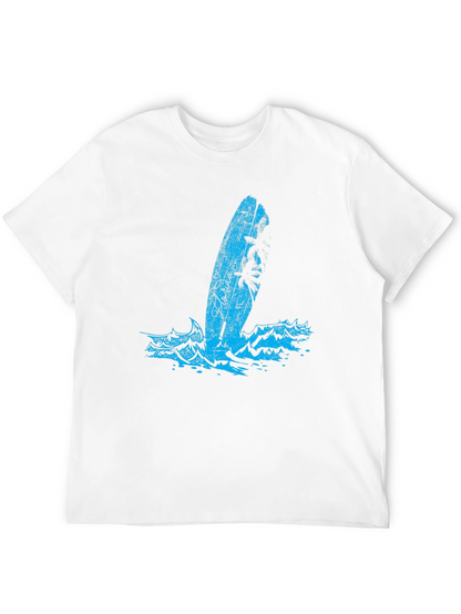 Surfboard Graphic Tee - Black