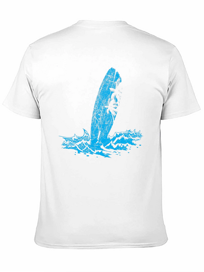 Surfboard Graphic Tee - Black