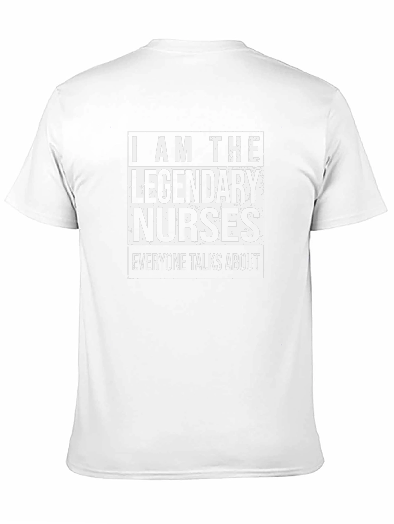 Legendary Nurses T-Shirt - Black Cotton Tee