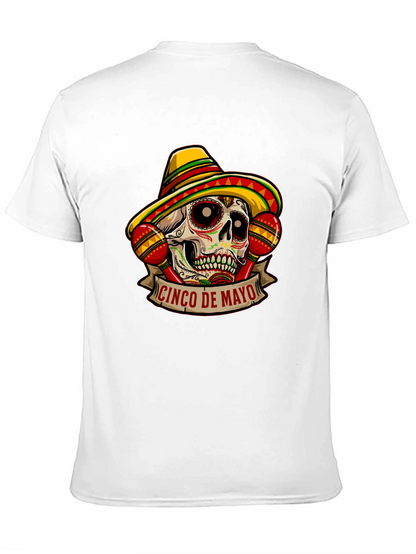 Cinco De Mayo Sugar Skull Graphic Tee