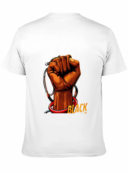 Black Health Provider Fist Graphic Tee