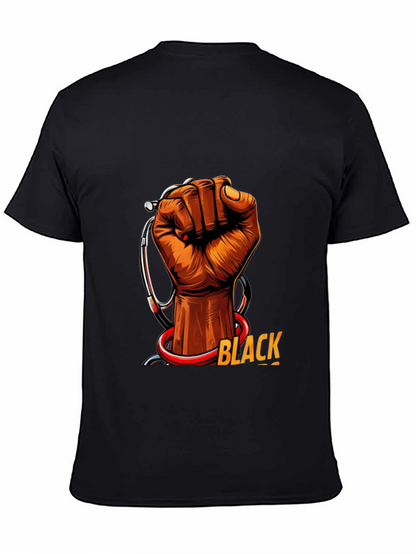 Black Health Provider Fist Graphic Tee