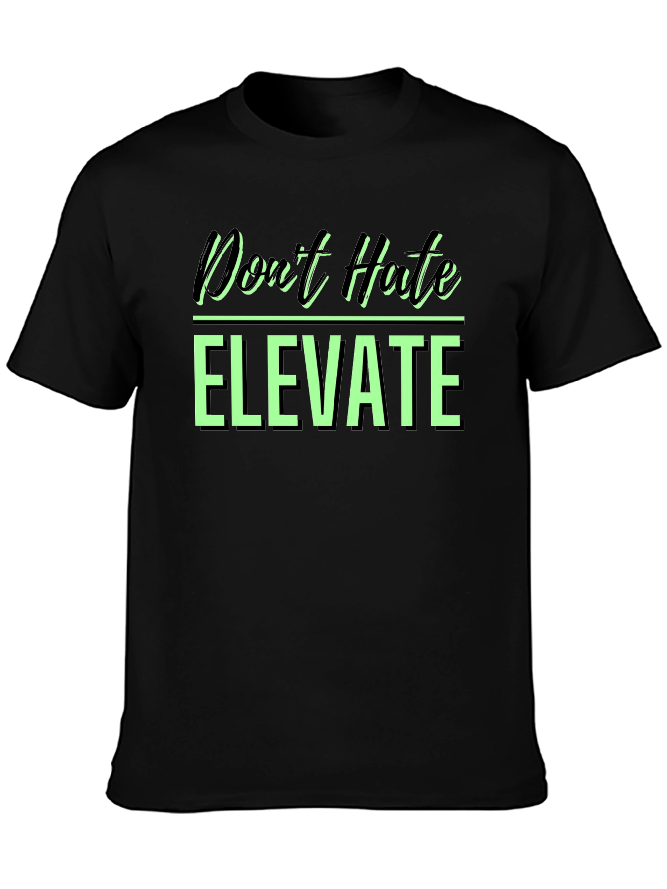 Elevate Graphic Tee - Black