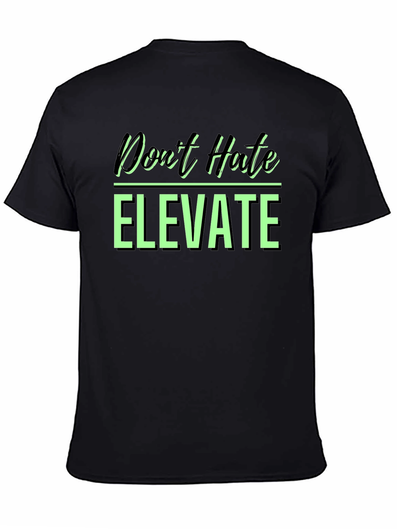 Elevate Graphic Tee - Black
