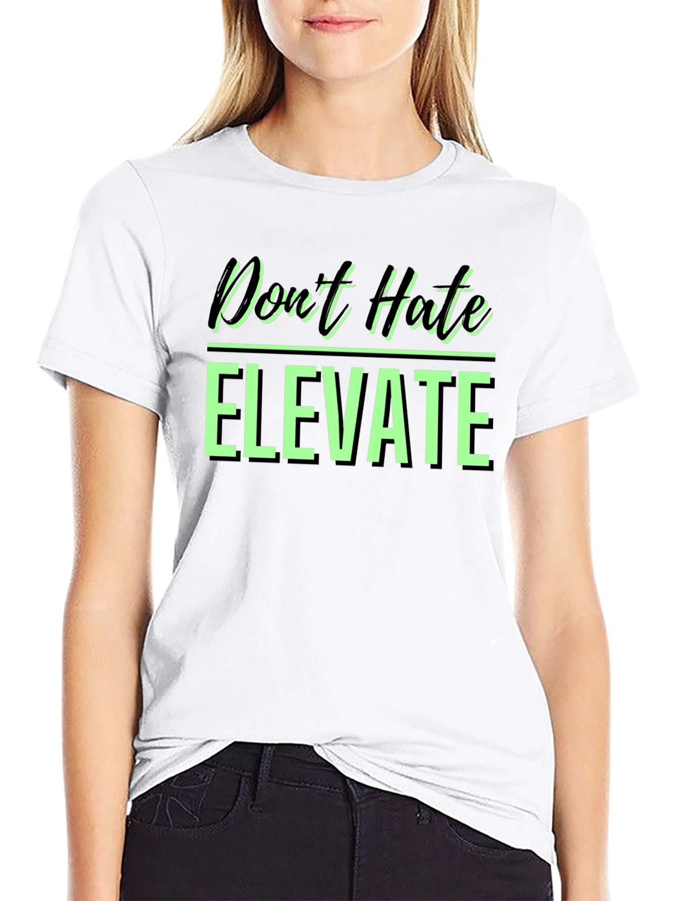 Elevate Graphic Tee - Black