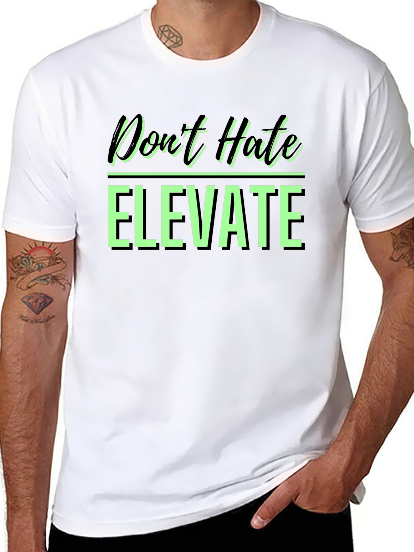 Elevate Graphic Tee - Black