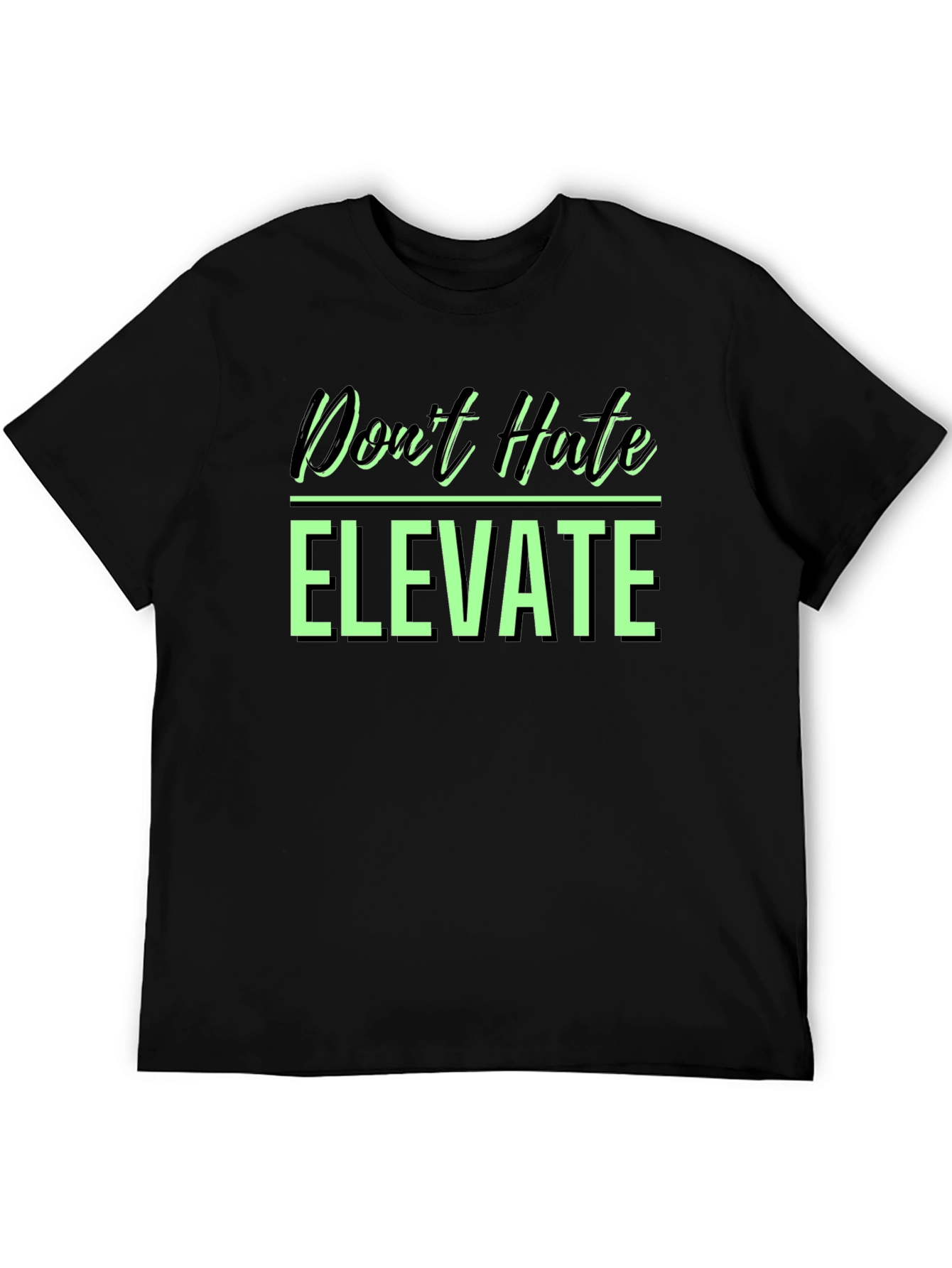 Elevate Graphic Tee - Black