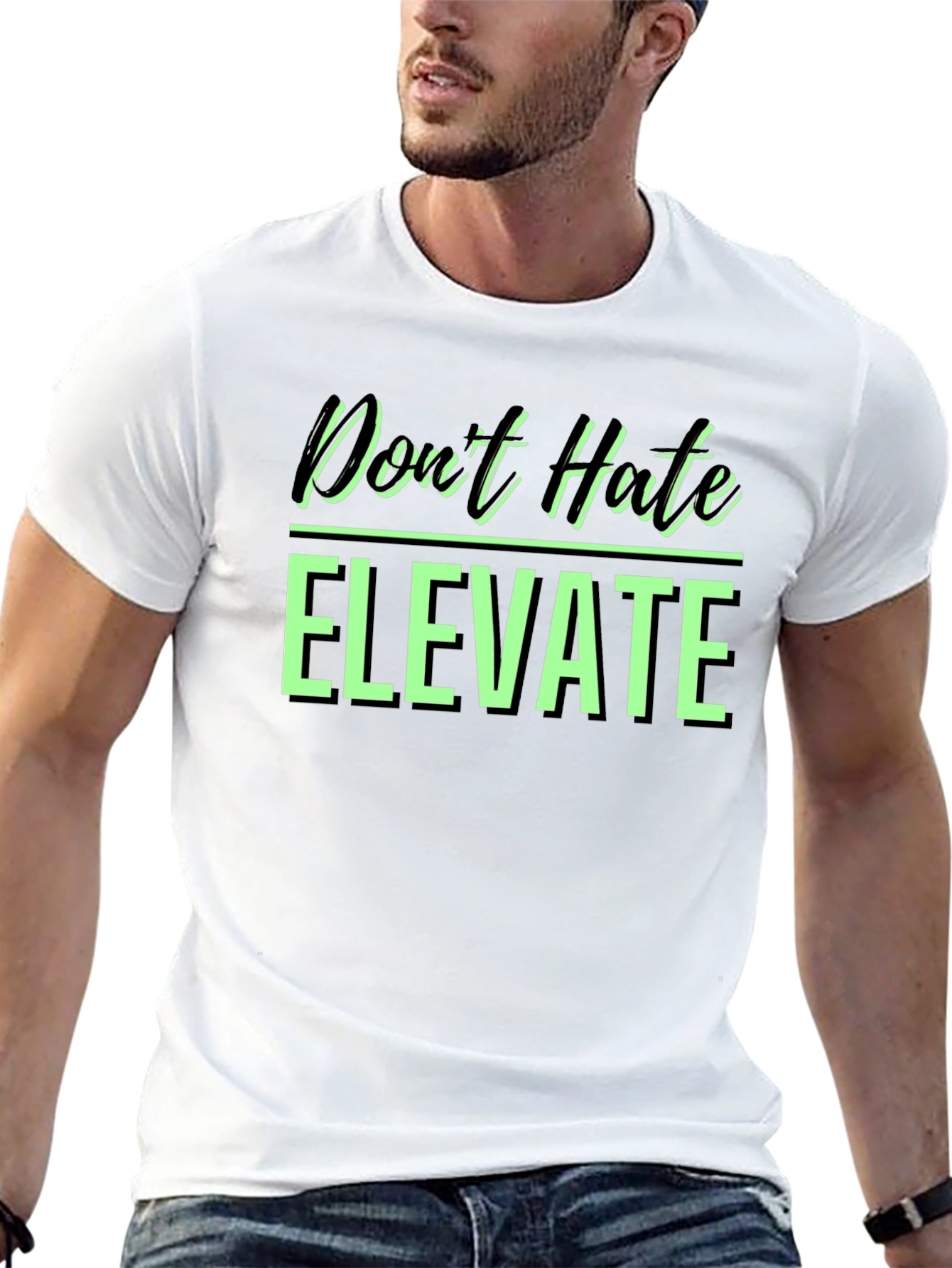 Elevate Graphic Tee - Black