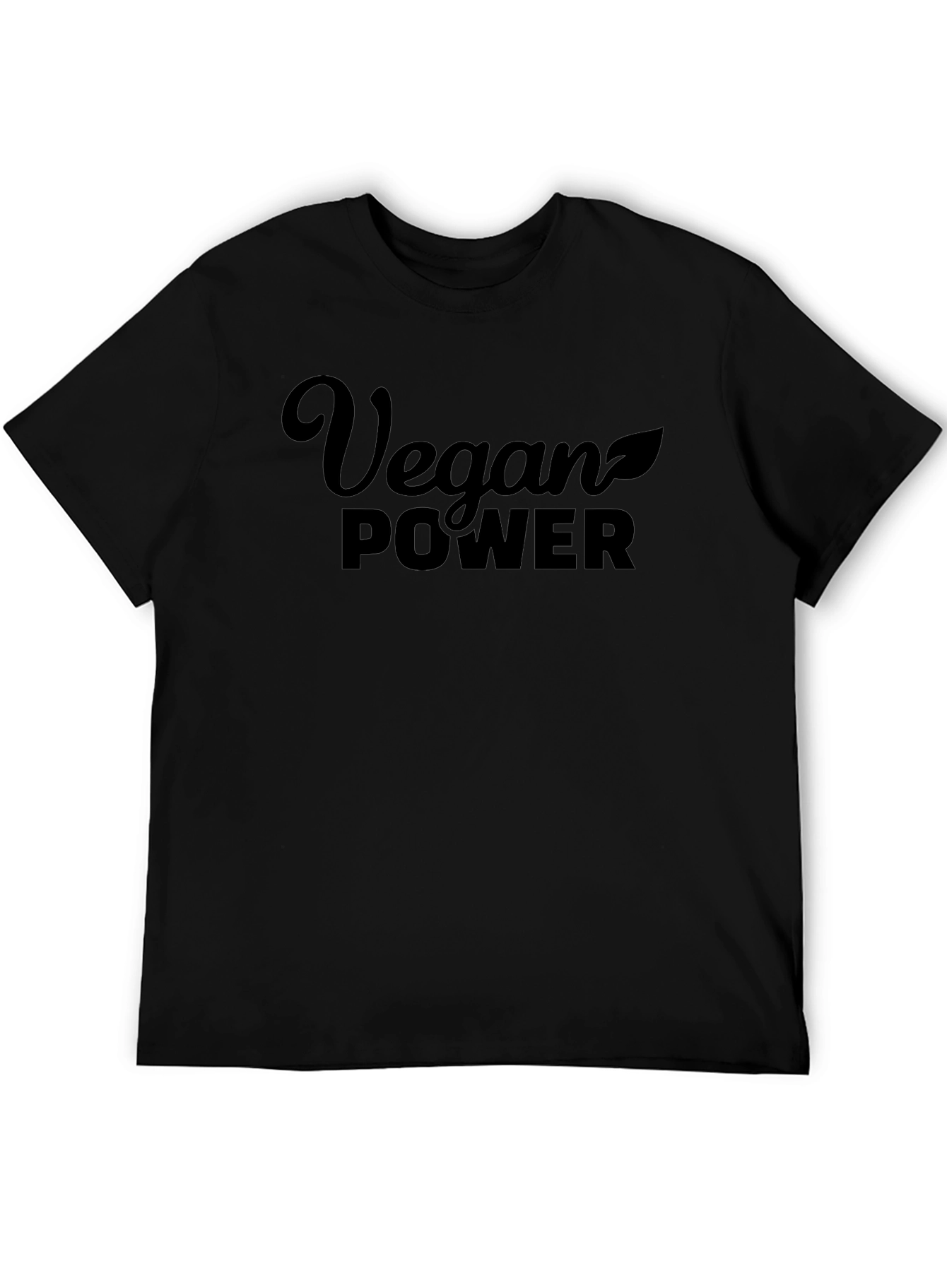 Vegan Power T-Shirt - Black