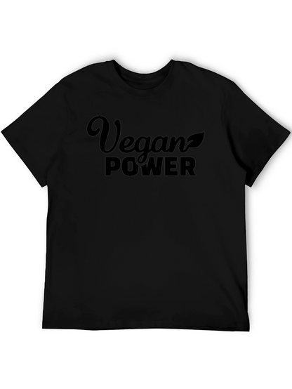 Vegan Power T-Shirt - Black