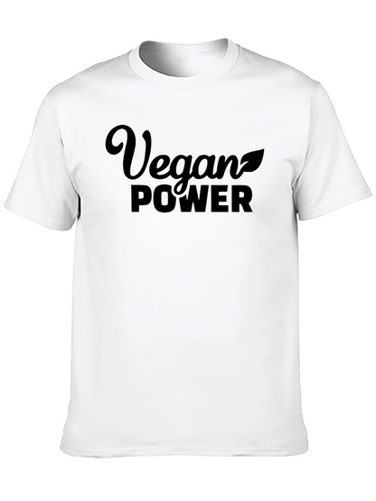 Vegan Power T-Shirt - Black