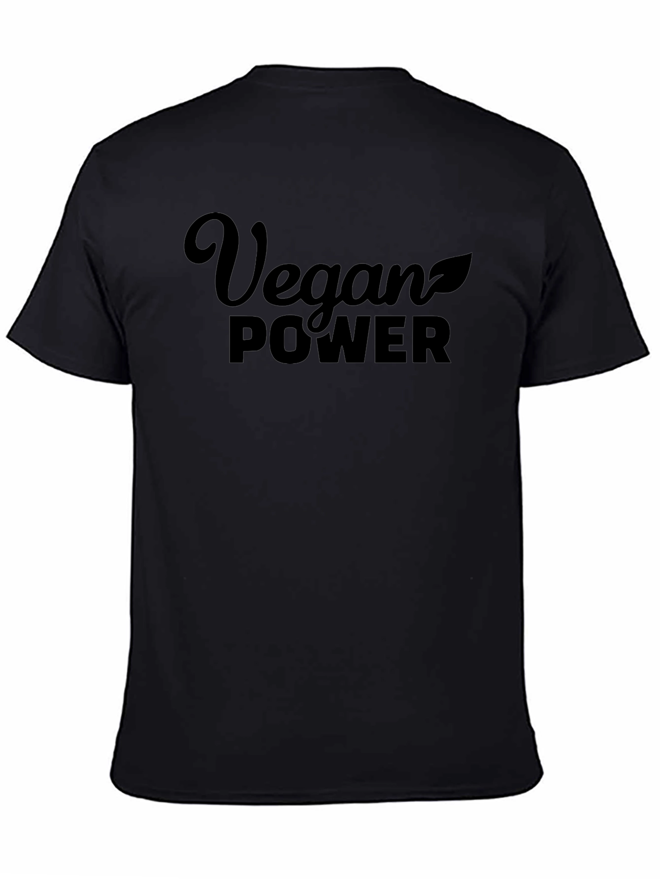 Vegan Power T-Shirt - Black