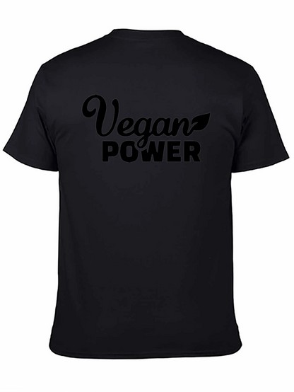 Vegan Power T-Shirt - Black