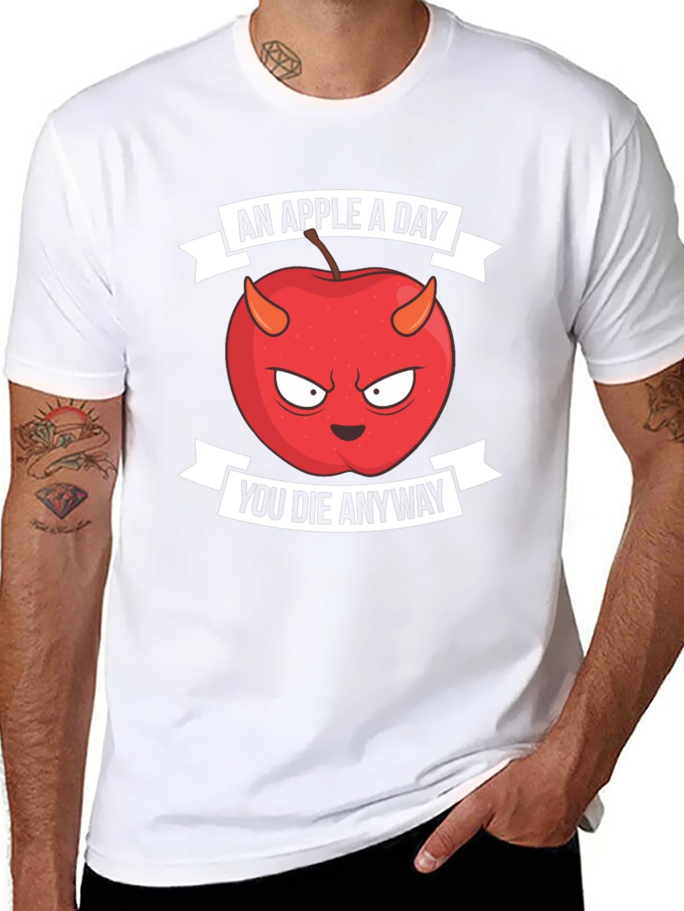 An Apple A Day You Die Anyway T-Shirt