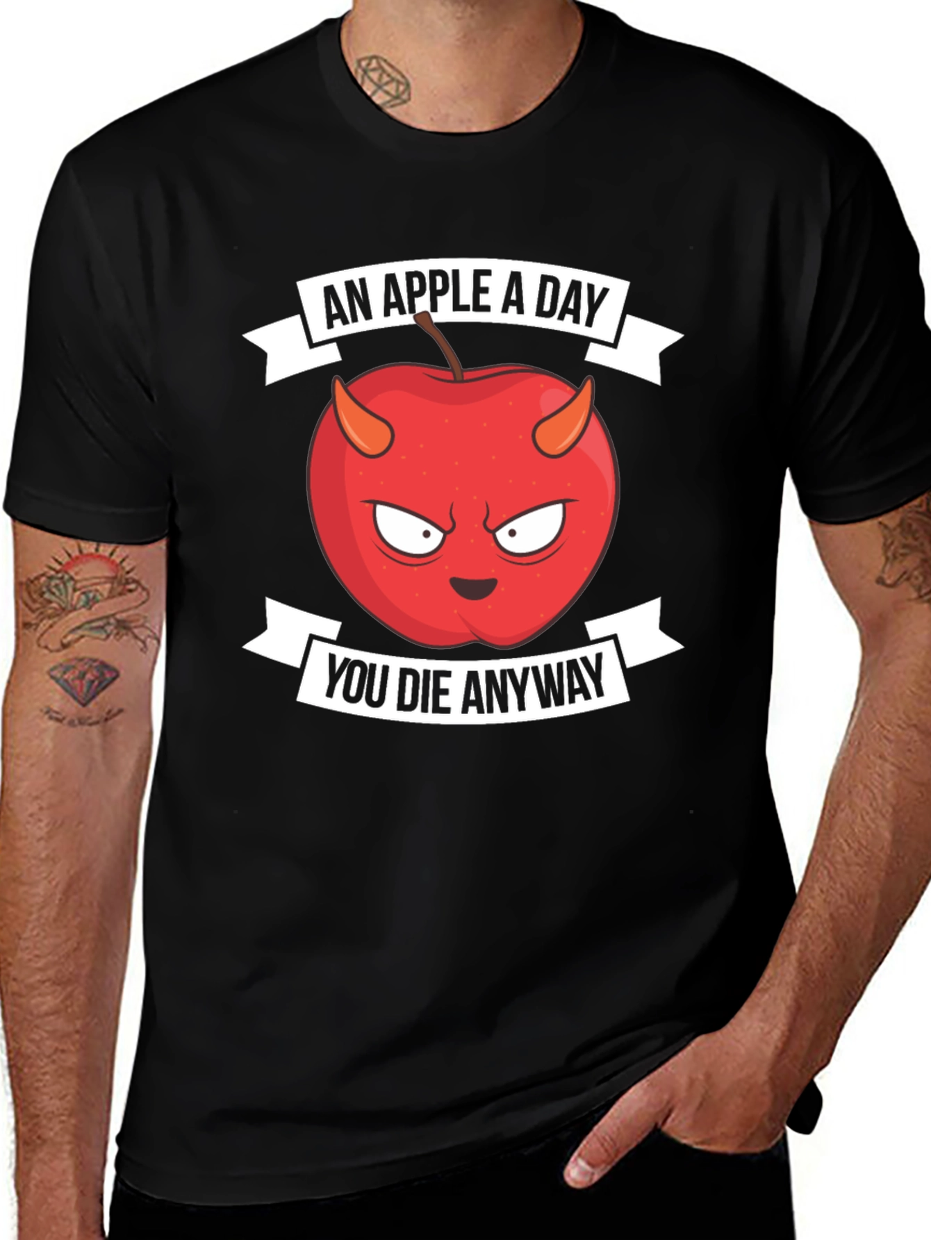 An Apple A Day You Die Anyway T-Shirt