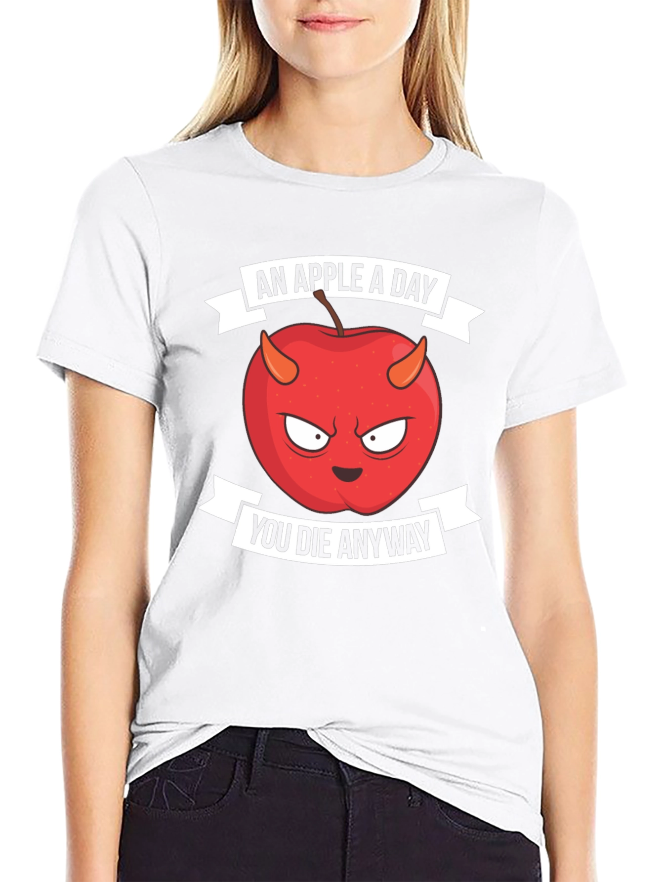 An Apple A Day You Die Anyway T-Shirt