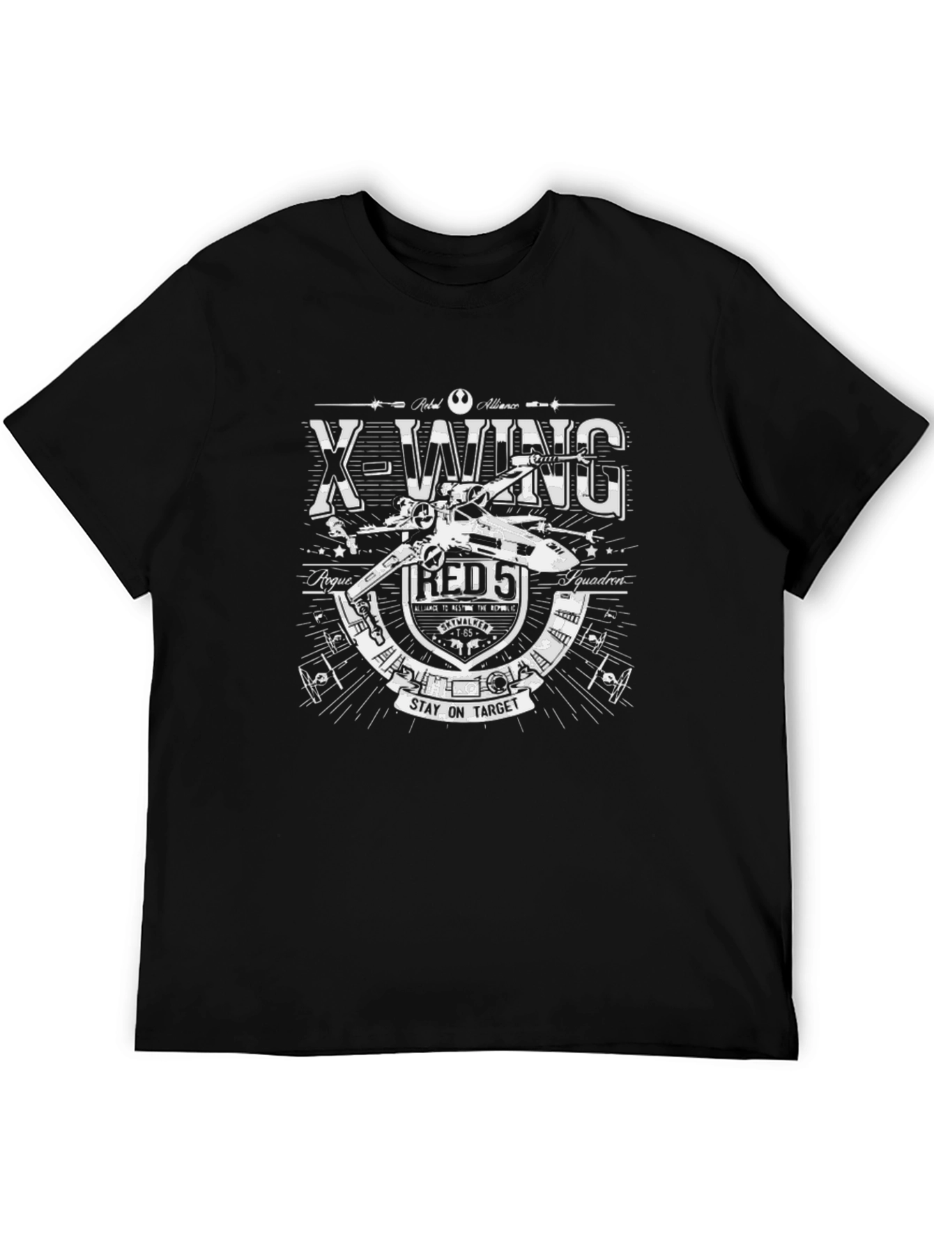 Star Wars X-Wing Rebel Alliance Black T-Shirt