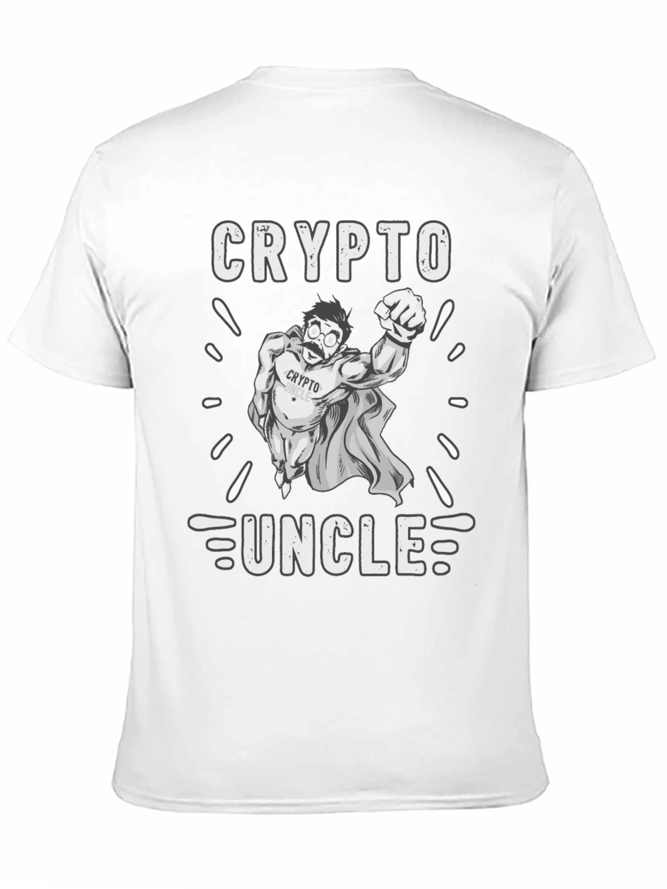 Crypto Uncle T-Shirt - Bitcoin Lover