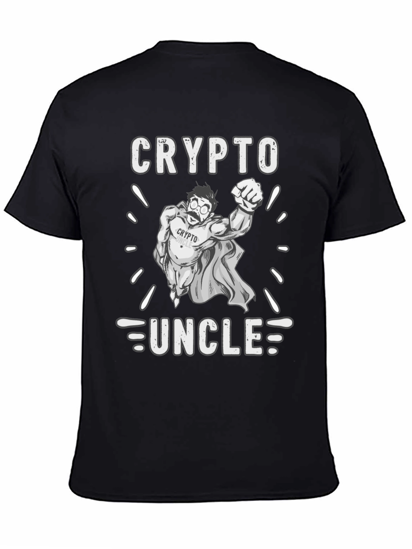 Crypto Uncle T-Shirt - Bitcoin Lover