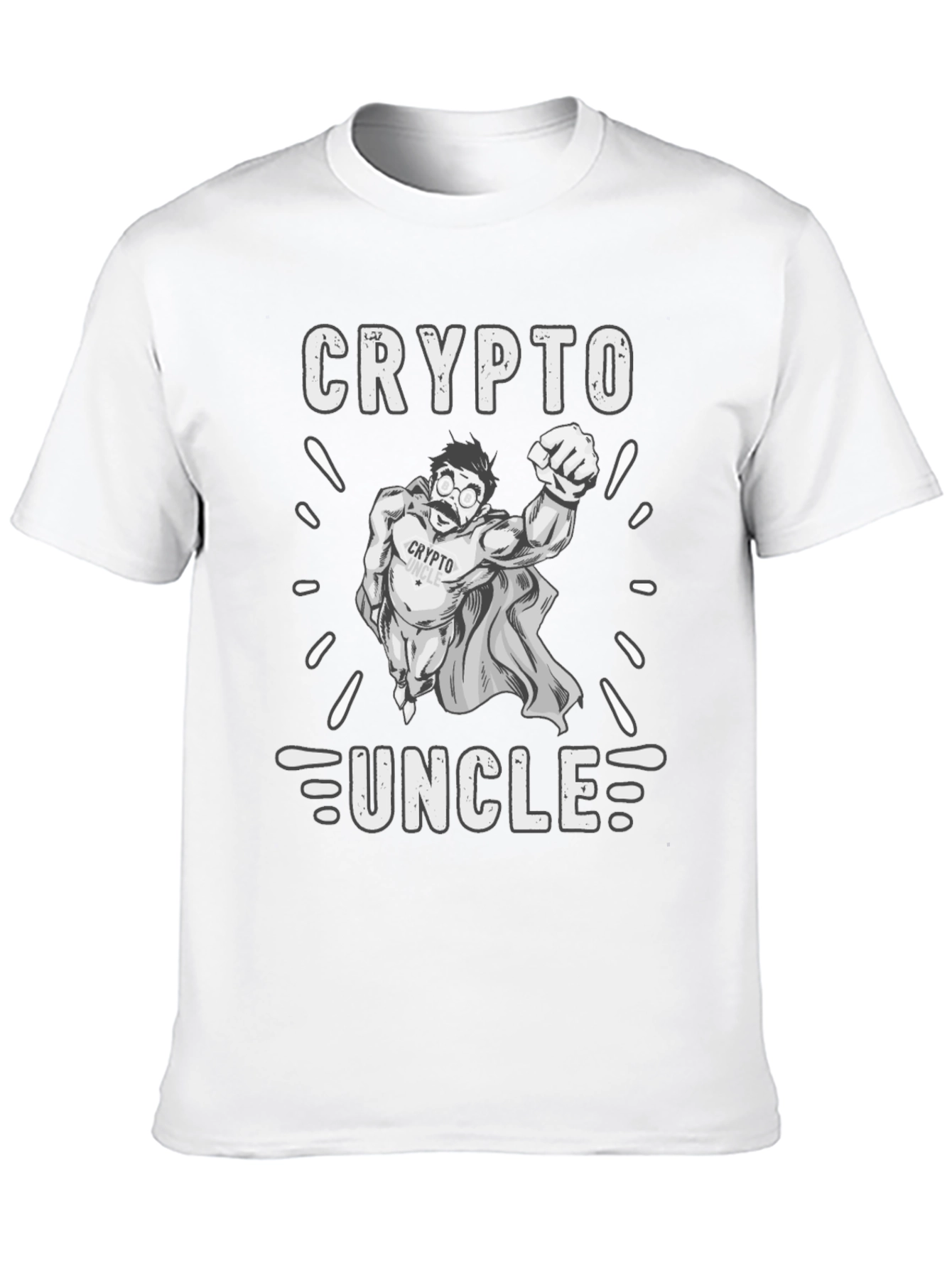 Crypto Uncle T-Shirt - Bitcoin Lover