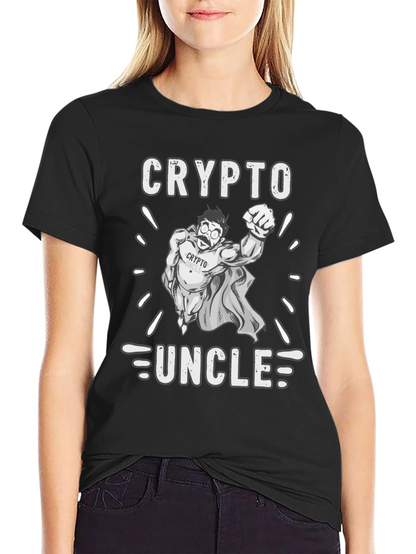 Crypto Uncle T-Shirt - Bitcoin Lover