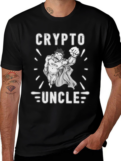Crypto Uncle T-Shirt - Bitcoin Lover