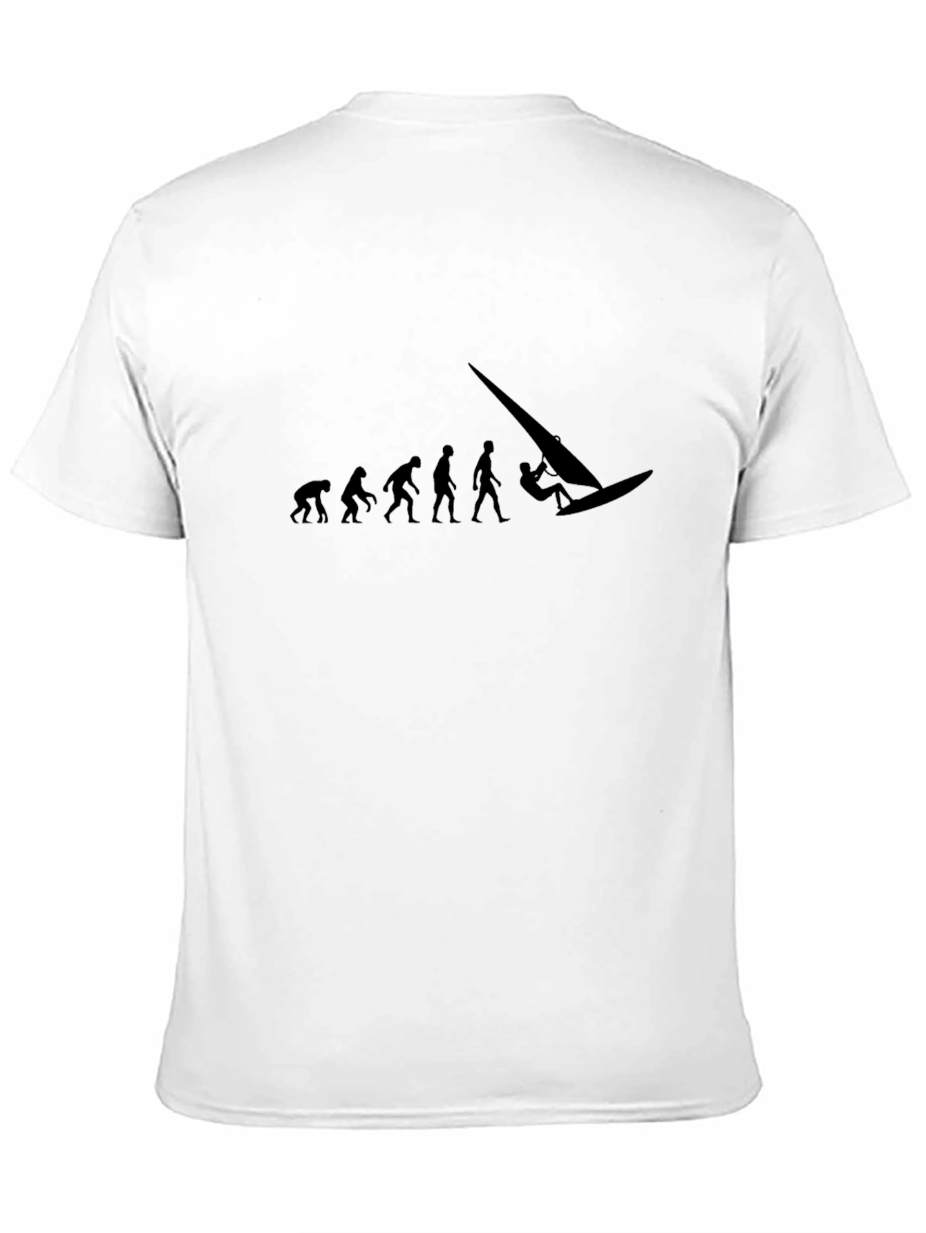 Evolution of Windsurfing Graphic T-Shirt