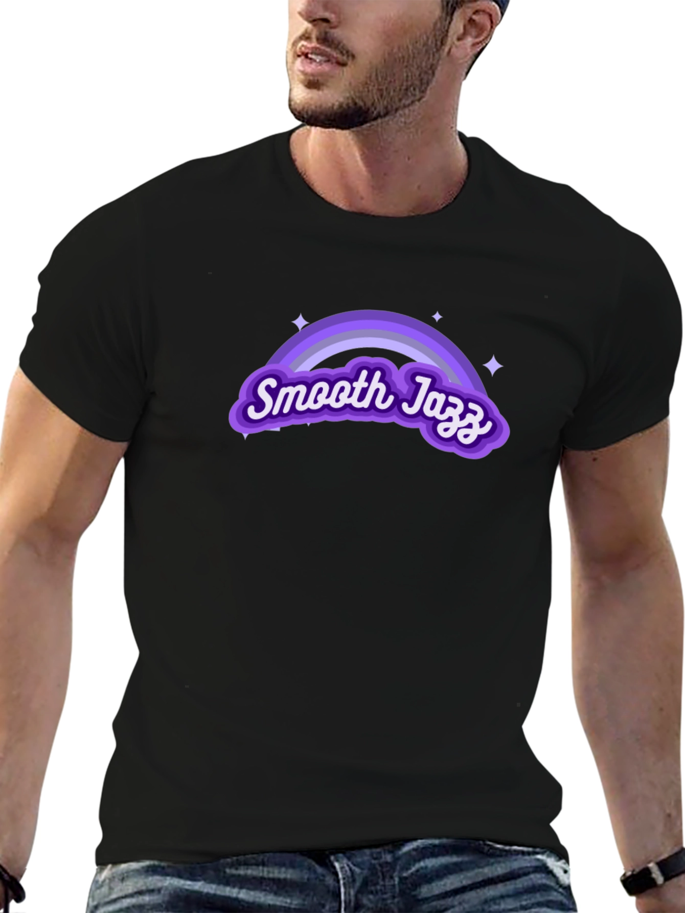 Smooth Jazz Graphic Tee - Retro Style