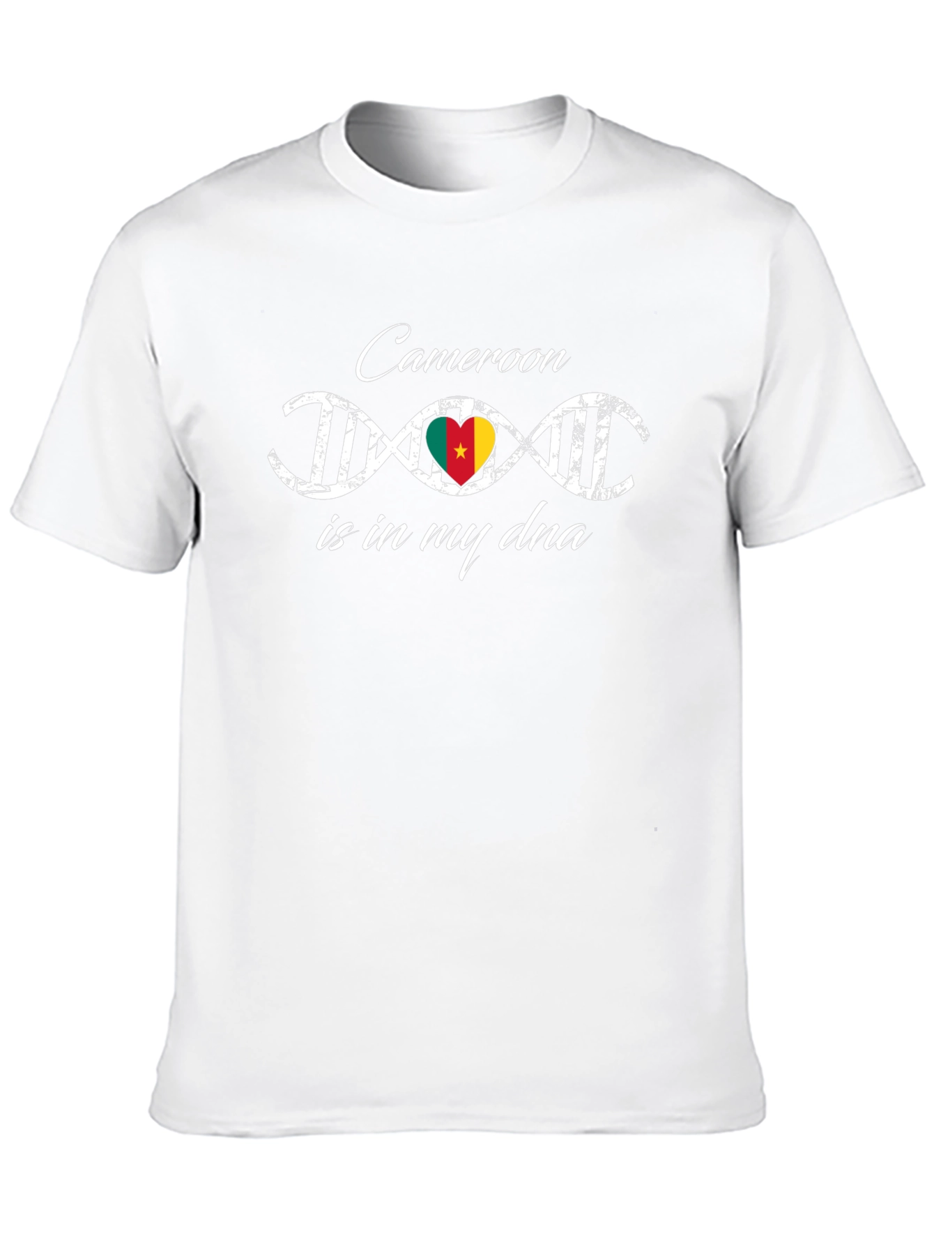 Cameroon DNA Heart T-Shirt