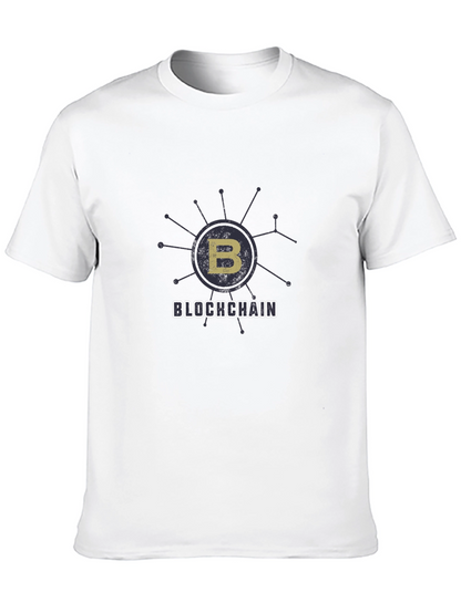 Blockchain Black Graphic Tee